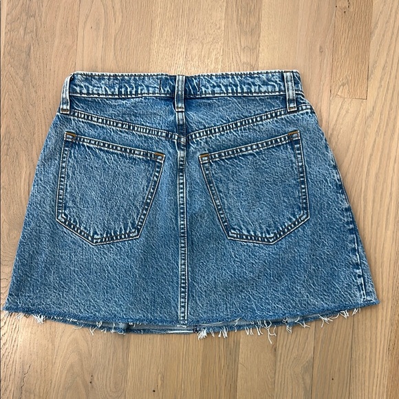 Abercrombie High Rise Denim Mini Skirt - Picture 3 of 3